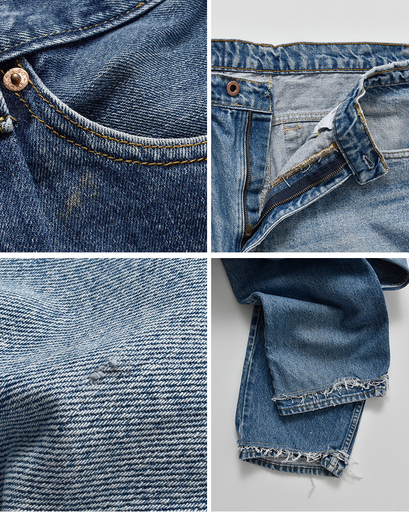 CHANGES(チェンジーズ)リメイクデニムパンツch4106