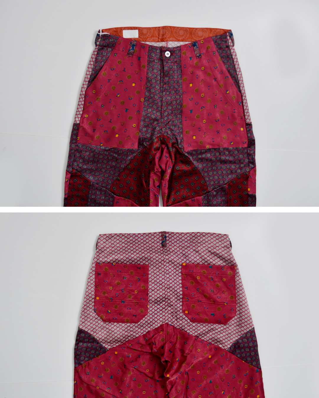 CHANGES(チェンジーズ)サテン リメイク マルチ パンツ ch4110