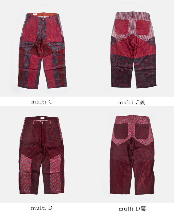 CHANGES(チェンジーズ)サテン リメイク マルチ パンツ ch4110