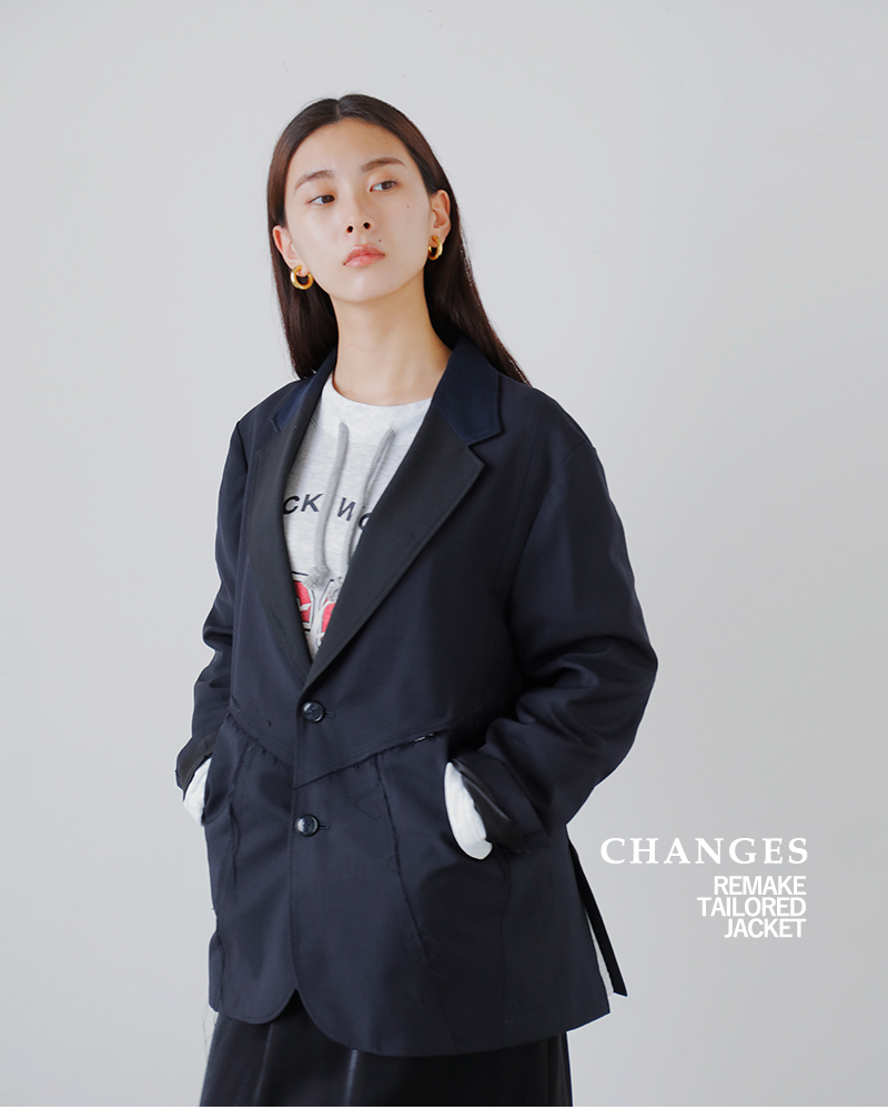 CHANGES(チェンジーズ)リメイクテーラードジャケットch5060