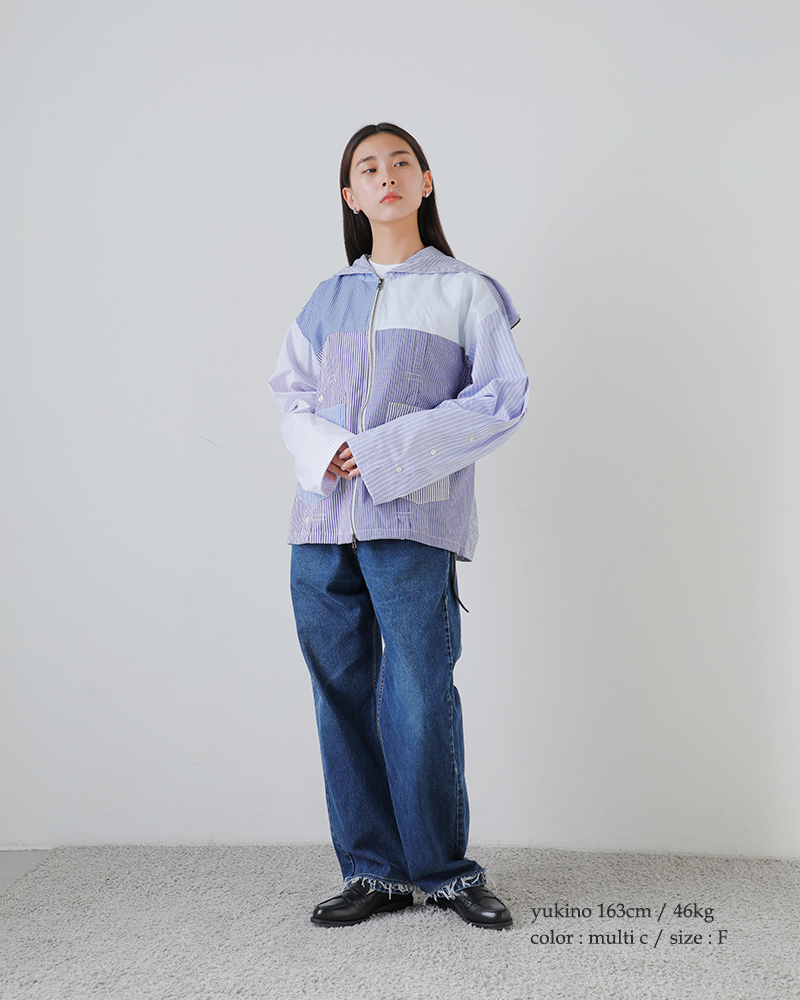 CHANGES(チェンジーズ)リメイクジップフードジャケットch5062