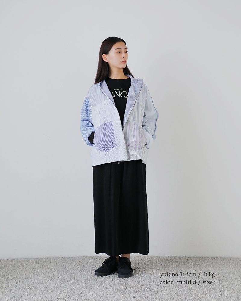 CHANGES(チェンジーズ)リメイクジップフードジャケットch5062