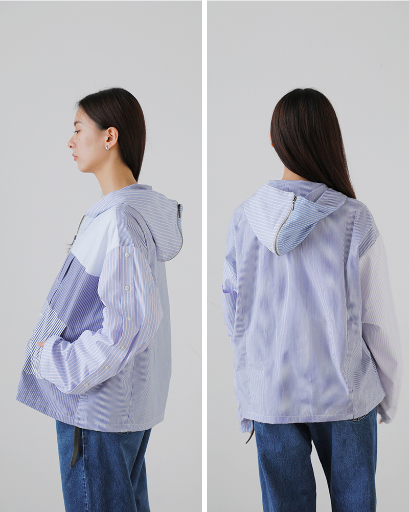 CHANGES(チェンジーズ)リメイクジップフードジャケットch5062