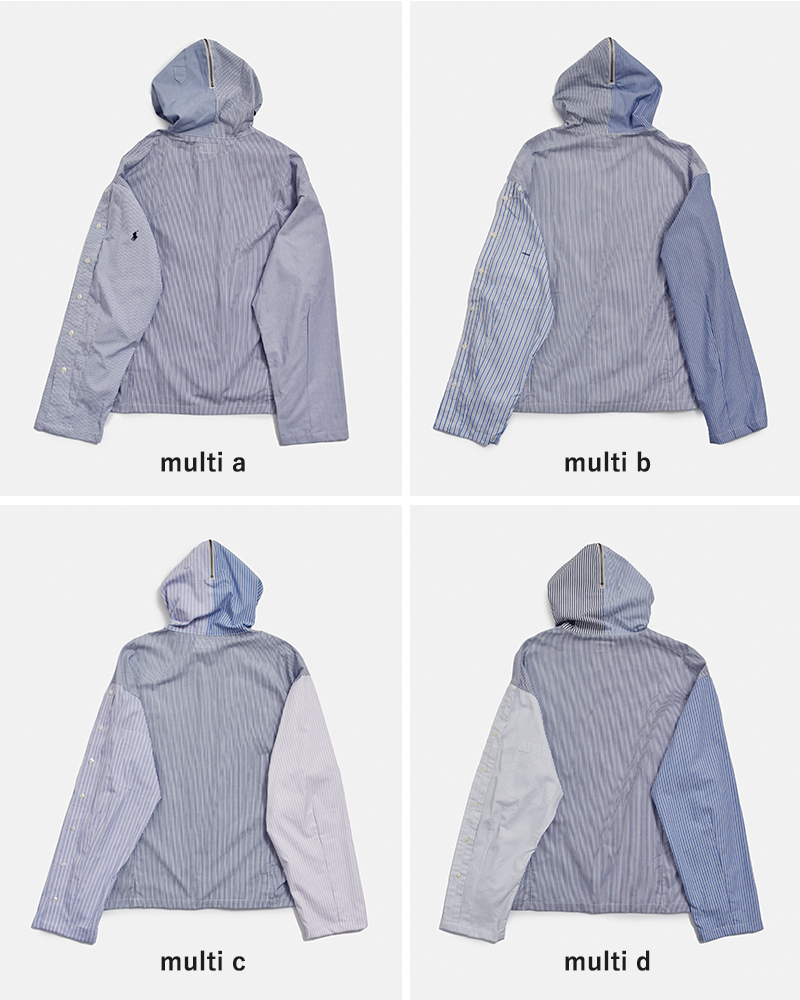 CHANGES(チェンジーズ)リメイクジップフードジャケットch5062