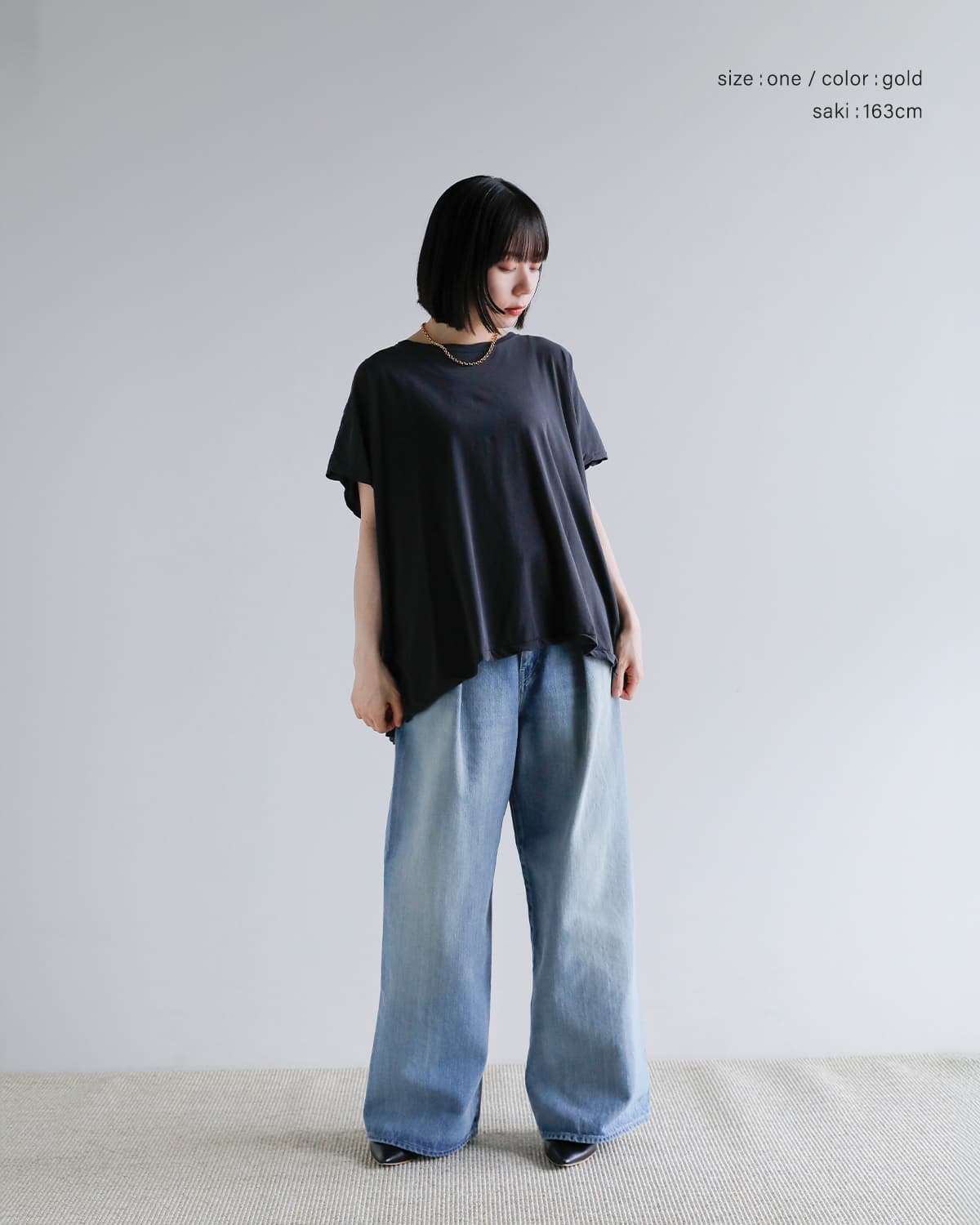 MERAKI(メラキ)淡水パールチャンキートグルネックレス chunky-tog-nc