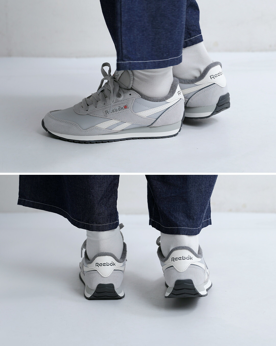 ReebokクラシックAZ ランニング ローカット スニーカー CLASSIC AZ classic-az-same4