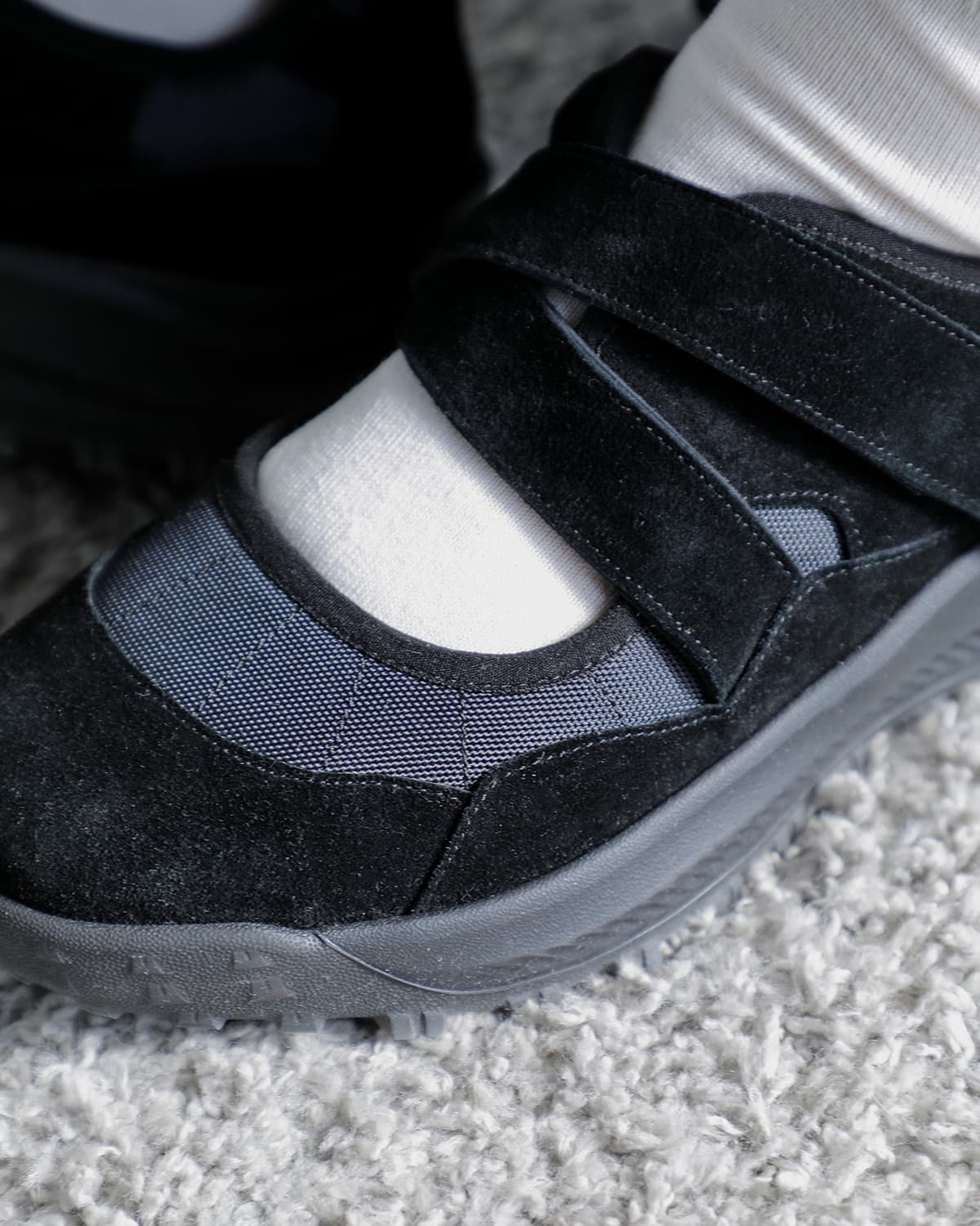 Purpred(パープレッド)カウレザー メリージェーンスニーカー  “MERRY SNEAKERS” co8-ps045