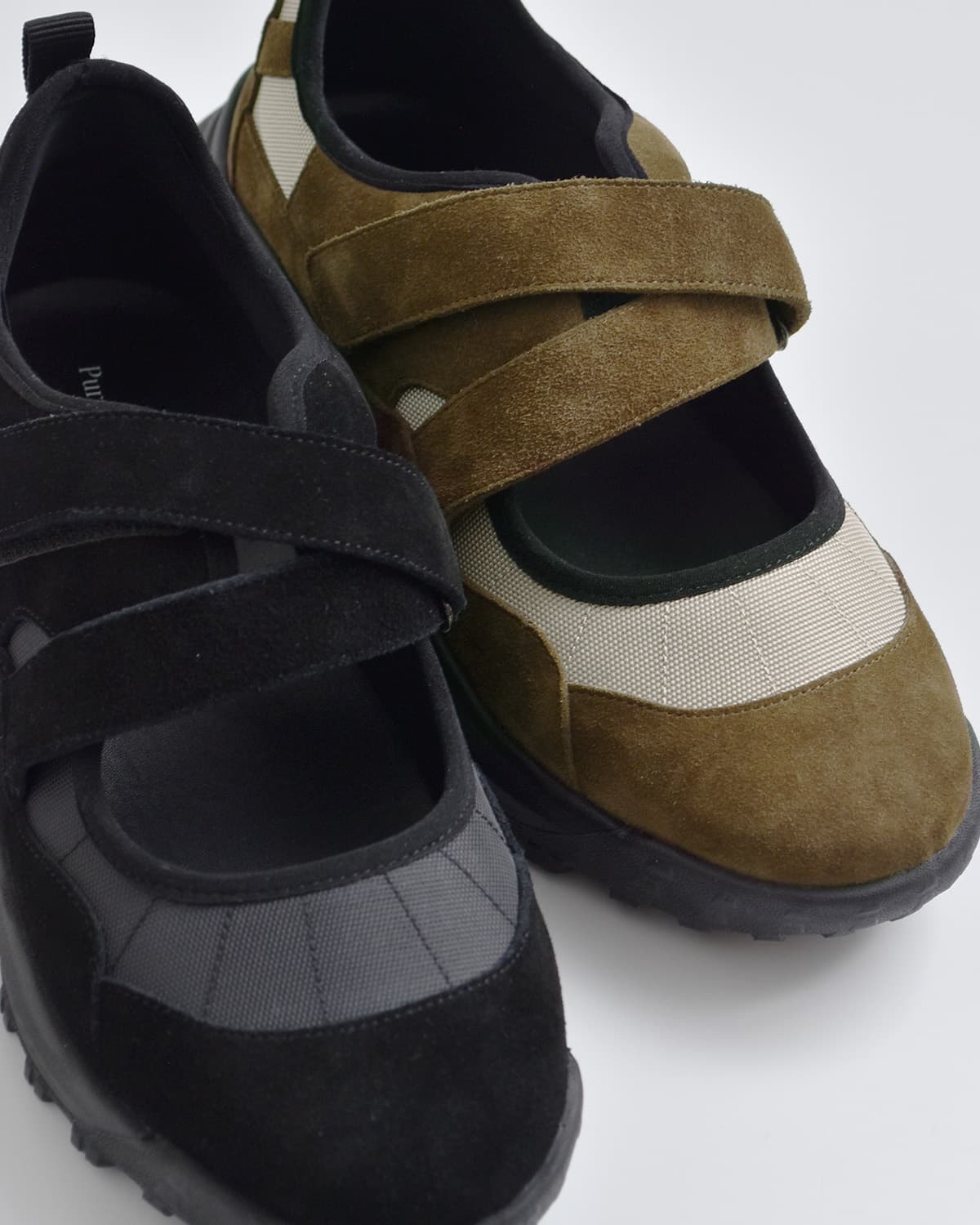 Purpred(パープレッド)カウレザー メリージェーンスニーカー  “MERRY SNEAKERS” co8-ps045