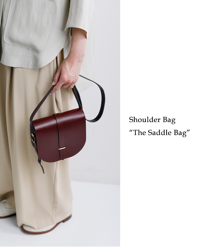 CAMBRIDGE SATCHEL(ケンブリッジサッチェル)カウレザーショルダーバッグ“TheSaddleBag”cs-012