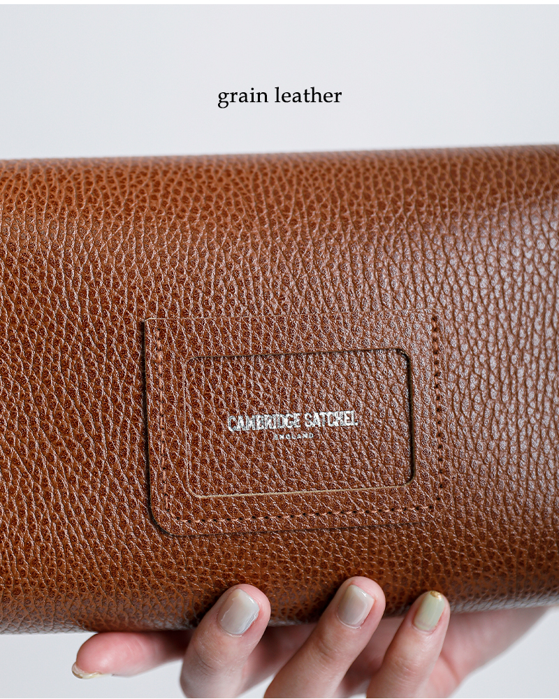 CAMBRIDGE SATCHEL(ケンブリッジサッチェル)カウレザー2wayクラッチバッグ“ThePushLock”cs-017