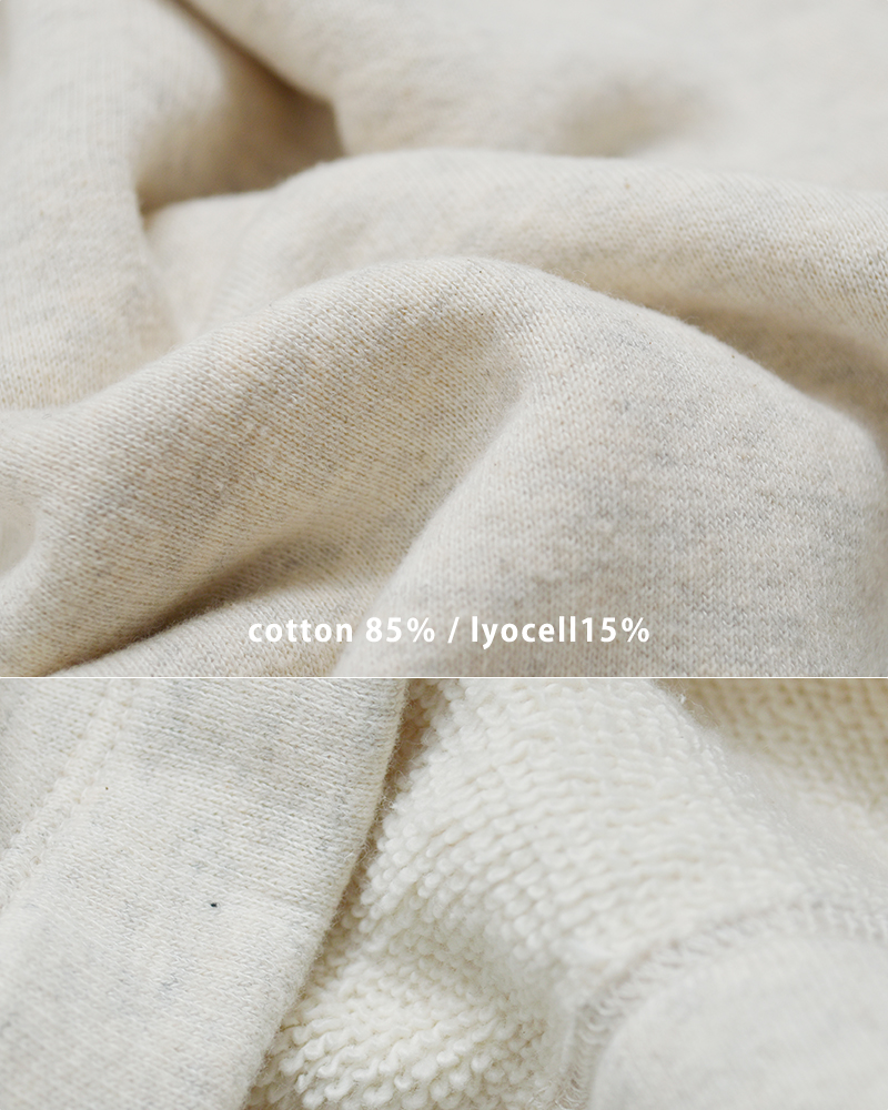 ordinaryfits(オーディナリーフィッツ)コットン フレンチスリーブ ボールスウェットシャツ BALL SWEAT cs023-126