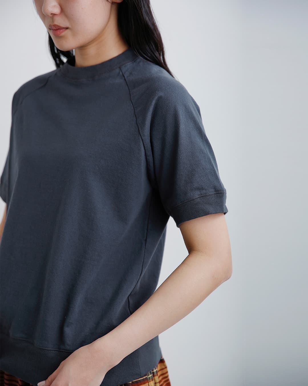 ordinaryfits(オーディナリーフィッツ)コットン ラグランスウェットTシャツ RAGLAN TEE cs035-226