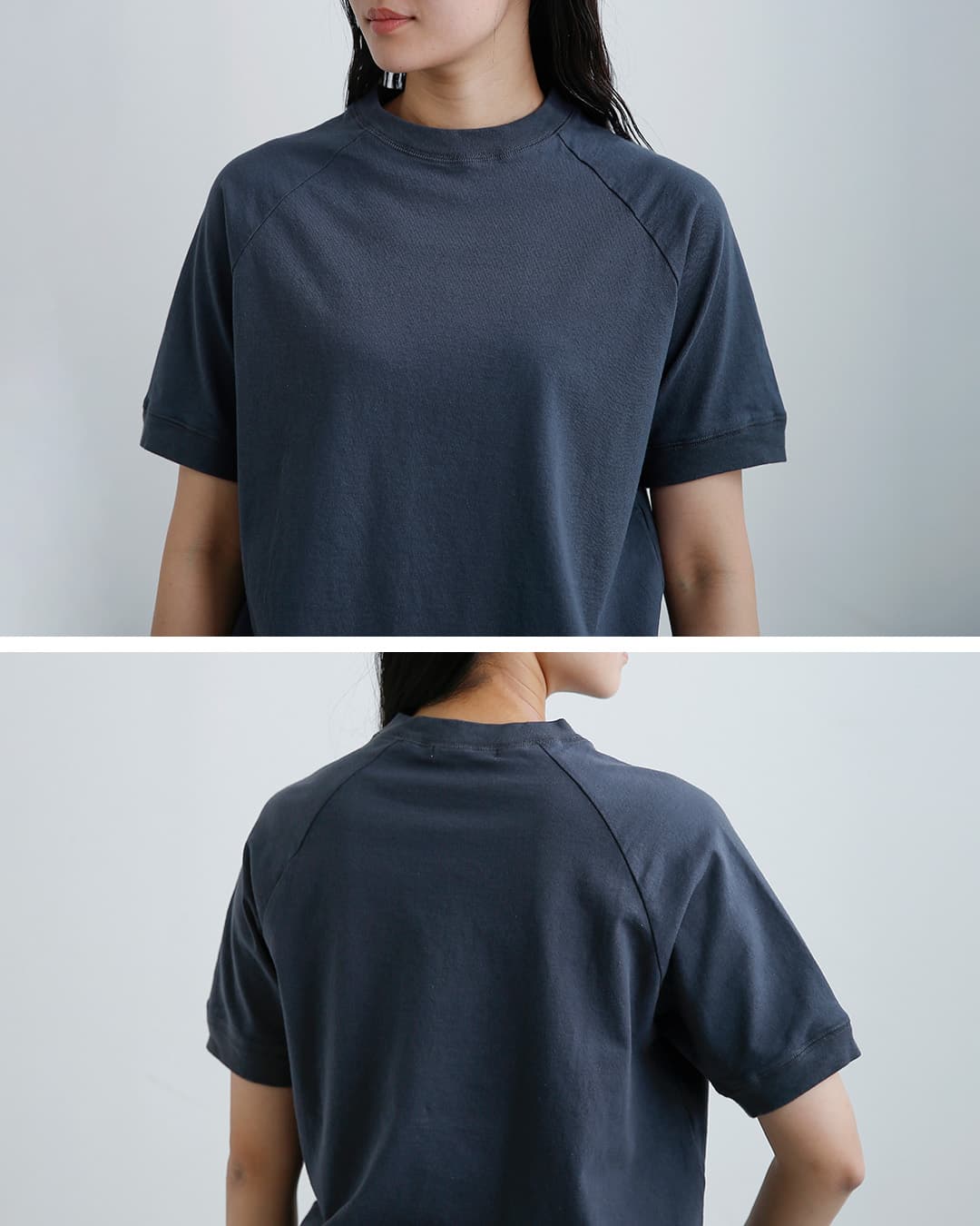ordinaryfits(オーディナリーフィッツ)コットン ラグランスウェットTシャツ RAGLAN TEE cs035-226
