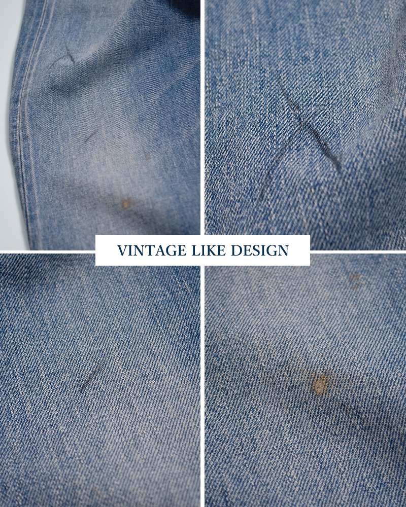 chimalaセルビッチデニム ヴィンテージ ストレートカット パンツ cs41-wp08