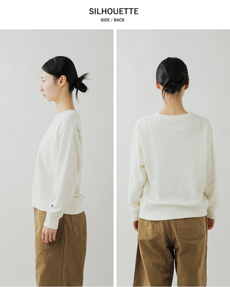 Champion(チャンピオン)ライトウェイトフレンチテリー長袖クルーネックスウェットシャツcw-d008