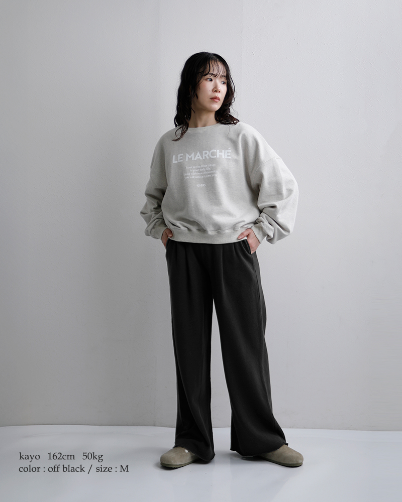 Champion(チャンピオン)フレンチテリーワイドスウェットパンツcw-d201