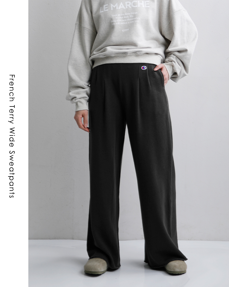 Champion(チャンピオン)フレンチテリーワイドスウェットパンツcw-d201