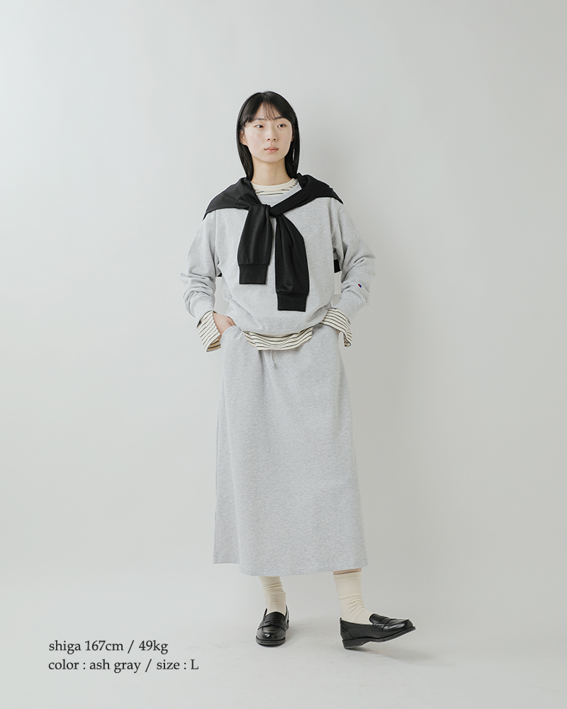 Champion(チャンピオン)ライトウェイトフレンチテリーロングスウェットスカートcw-d210