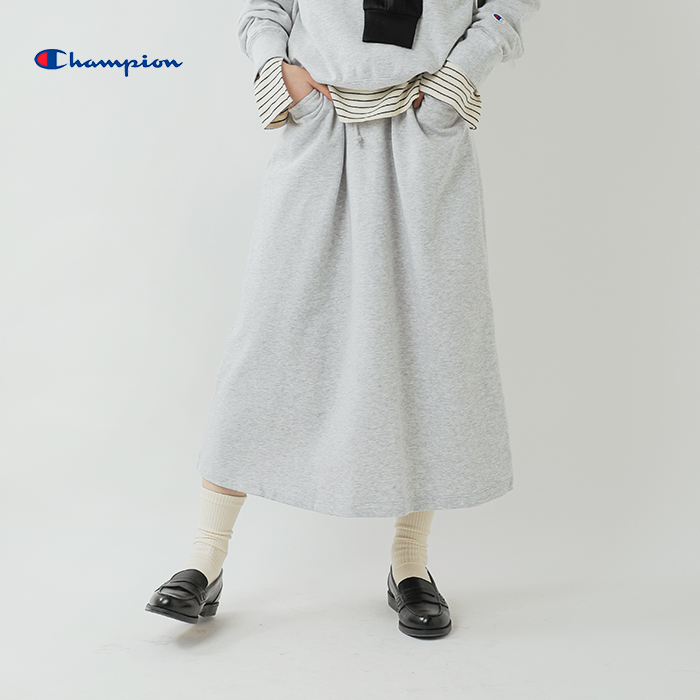 Champion(チャンピオン)ライトウェイトフレンチテリーロングスウェットスカートcw-d210