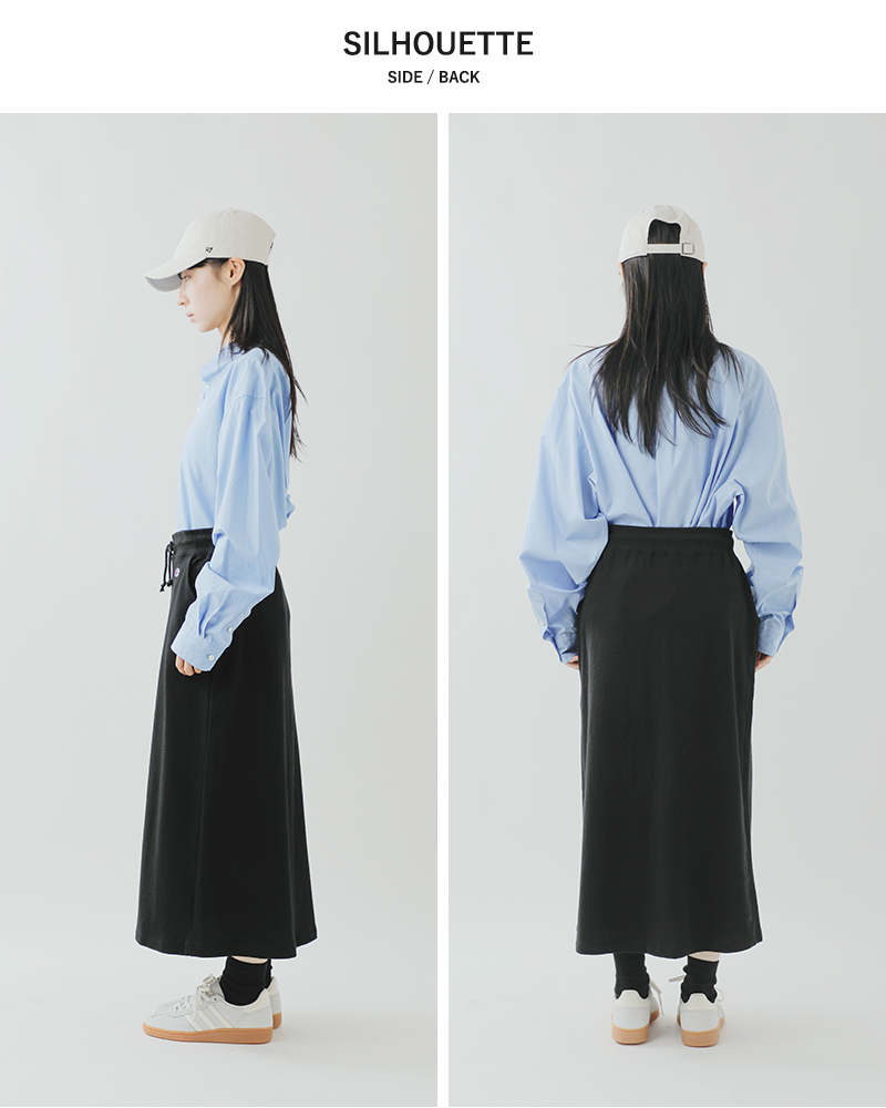 Champion(チャンピオン)ライトウェイトフレンチテリーロングスウェットスカートcw-d210