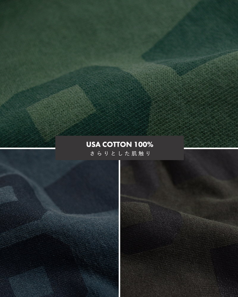 ChampionUSAコットン 半袖 プリントTシャツ cw-d304