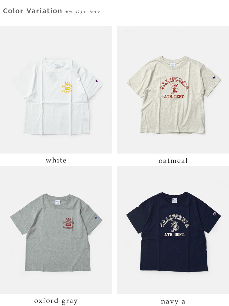 Champion(チャンピオン)USAコットン 半袖 プリントTシャツ cw-d324-5-6