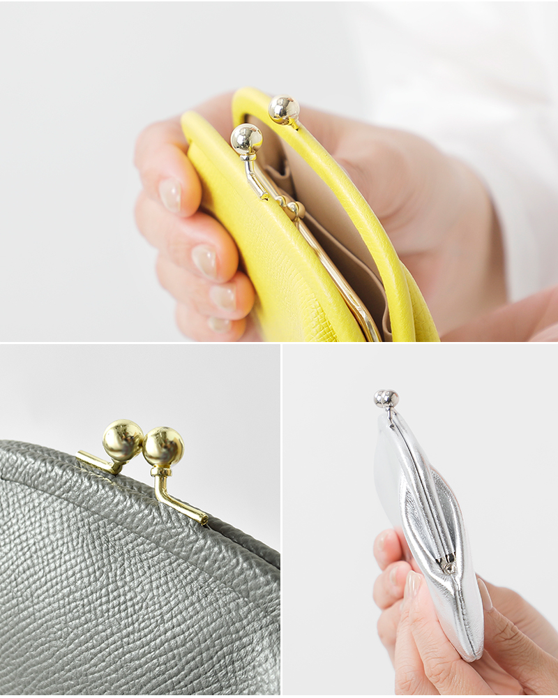 StitchandSew(スティッチアンドソー)レザーがま口ウォレットcw113-104-300