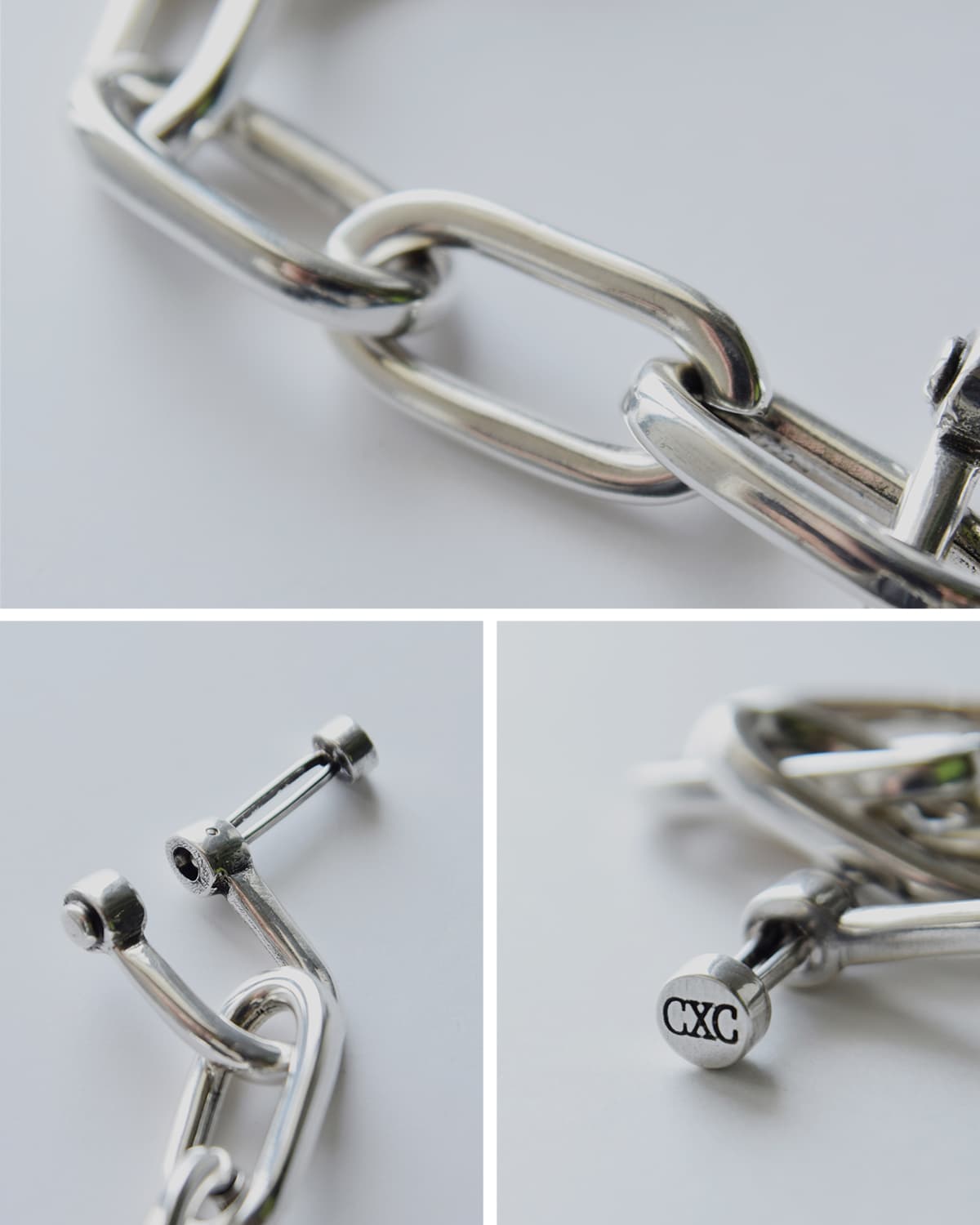 CXC(シーエックスシー)シルバー チェーンブレスレット cx261dab000