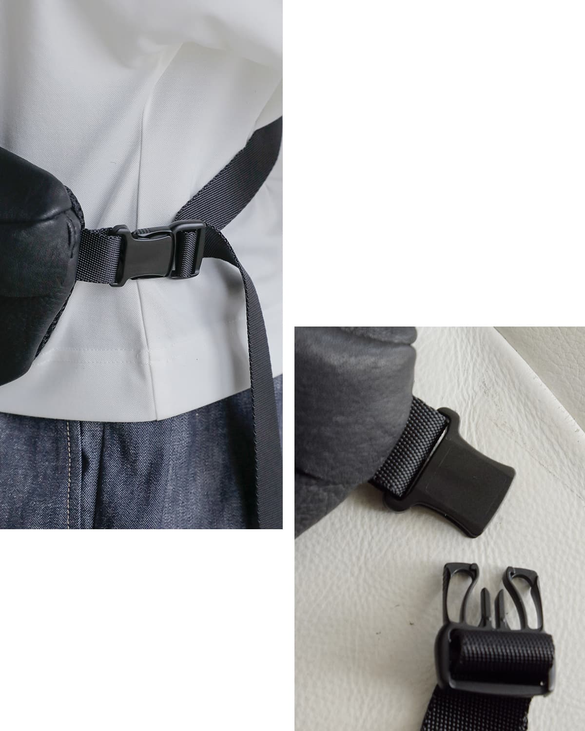 macromauro(�}�N���}�E��)�f�B�A���U�[ �E�G�X�g�o�b�O M�T�C�Y  �gDEER LEATHER WAIST BAG M�h d-lth-w-bag-m