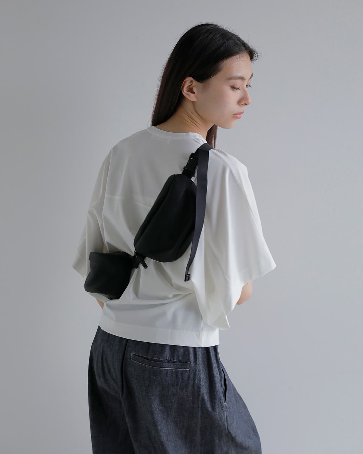 macromauro(�}�N���}�E��)�f�B�A���U�[ �E�G�X�g�o�b�O M�T�C�Y  �gDEER LEATHER WAIST BAG M�h d-lth-w-bag-m