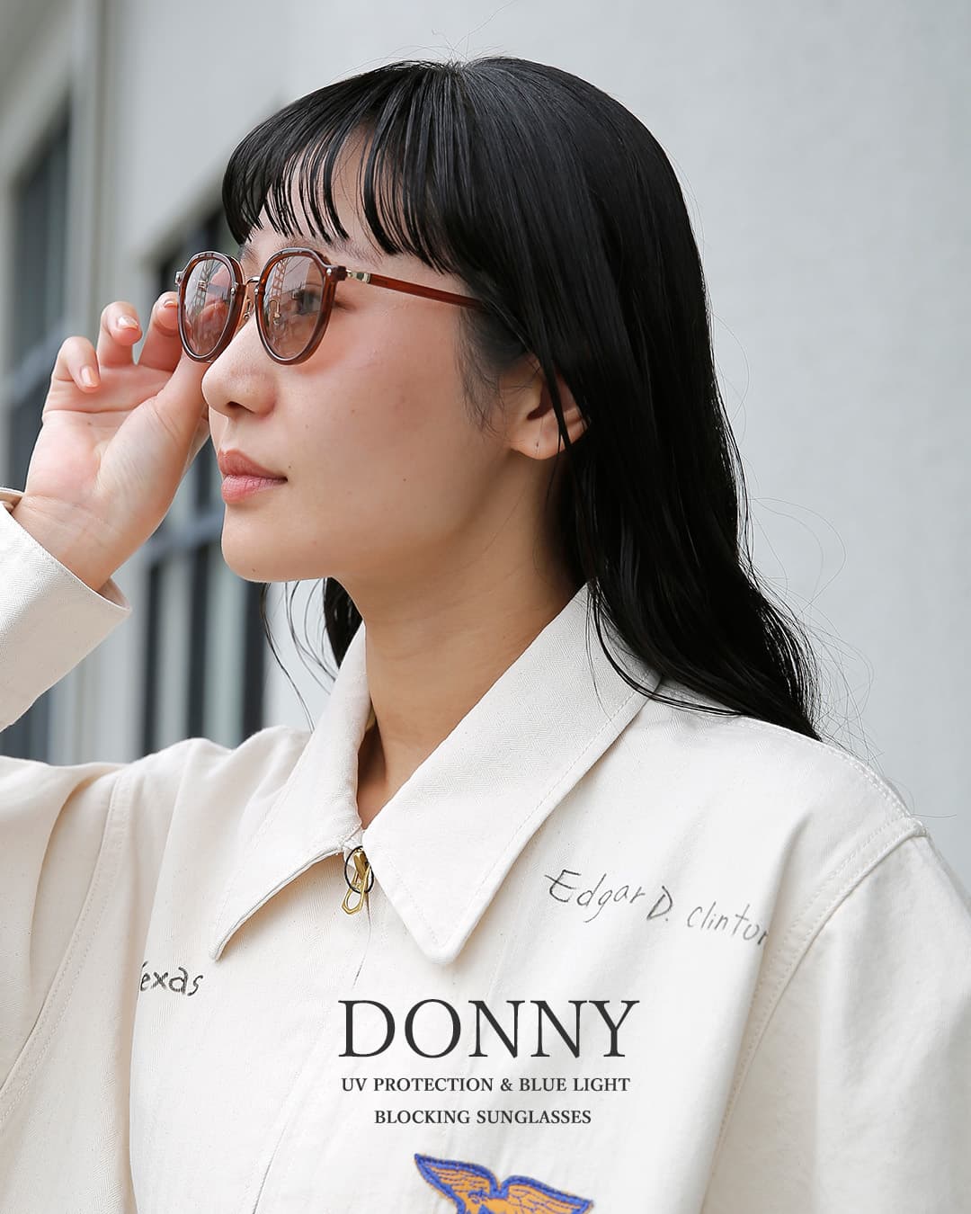 Ciqiダニー UVカット ブルーライトカット サングラス “DONNY” donny