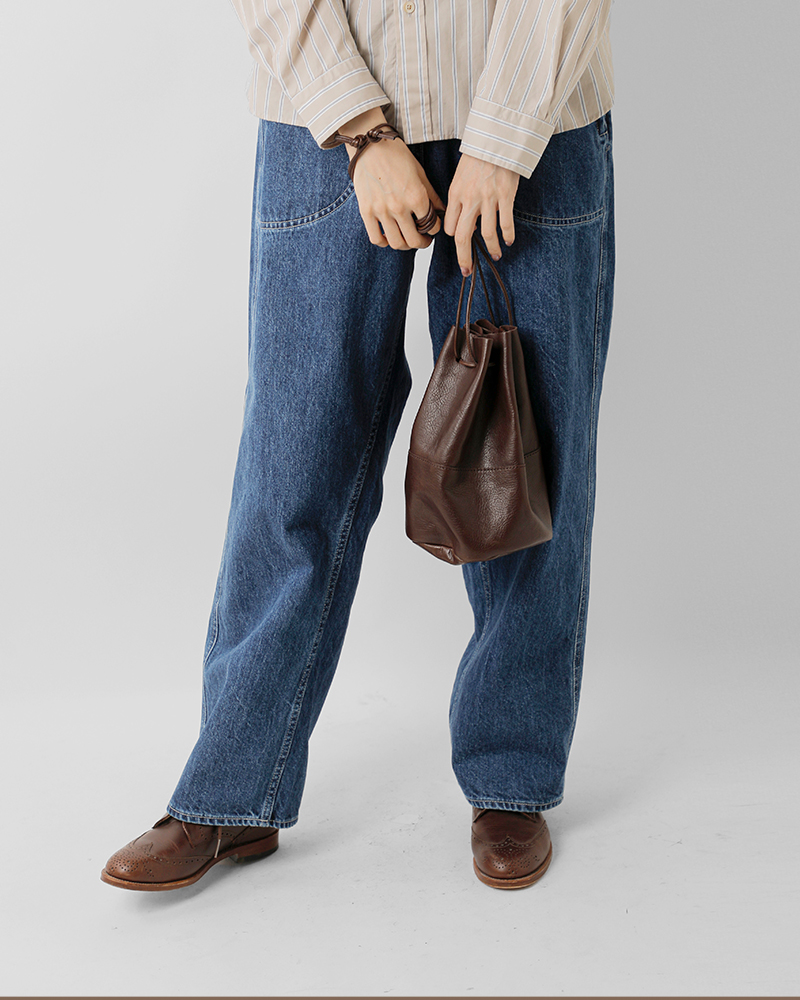 Arts&Crafts(アーツアンドクラフツ)ホースレザードローストリングスポーチバッグM“HORSELEATHERDRAWSTRINGSPOUCHM”drawstringspouch-same1