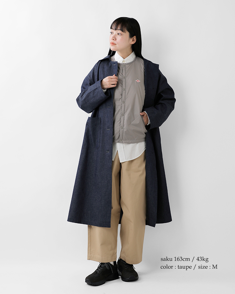 DANTON(ダントン)インサレーションカラーレスベストdt-a0634snt