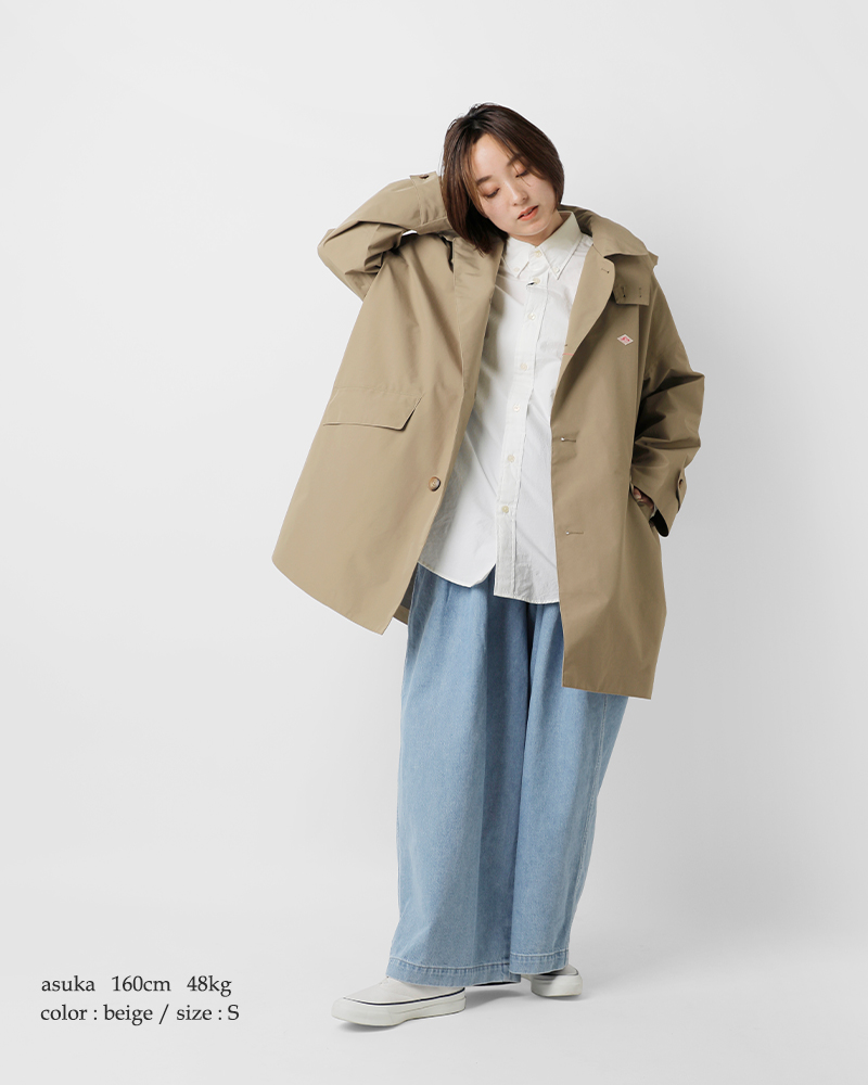 DANTON ダントン 3レイヤークロス ショート バルマカーンコート dt