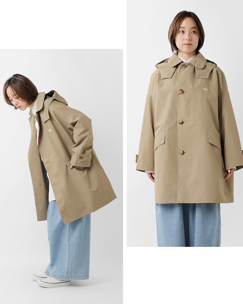 DANTON ダントン 3レイヤークロス ショート バルマカーンコート dt