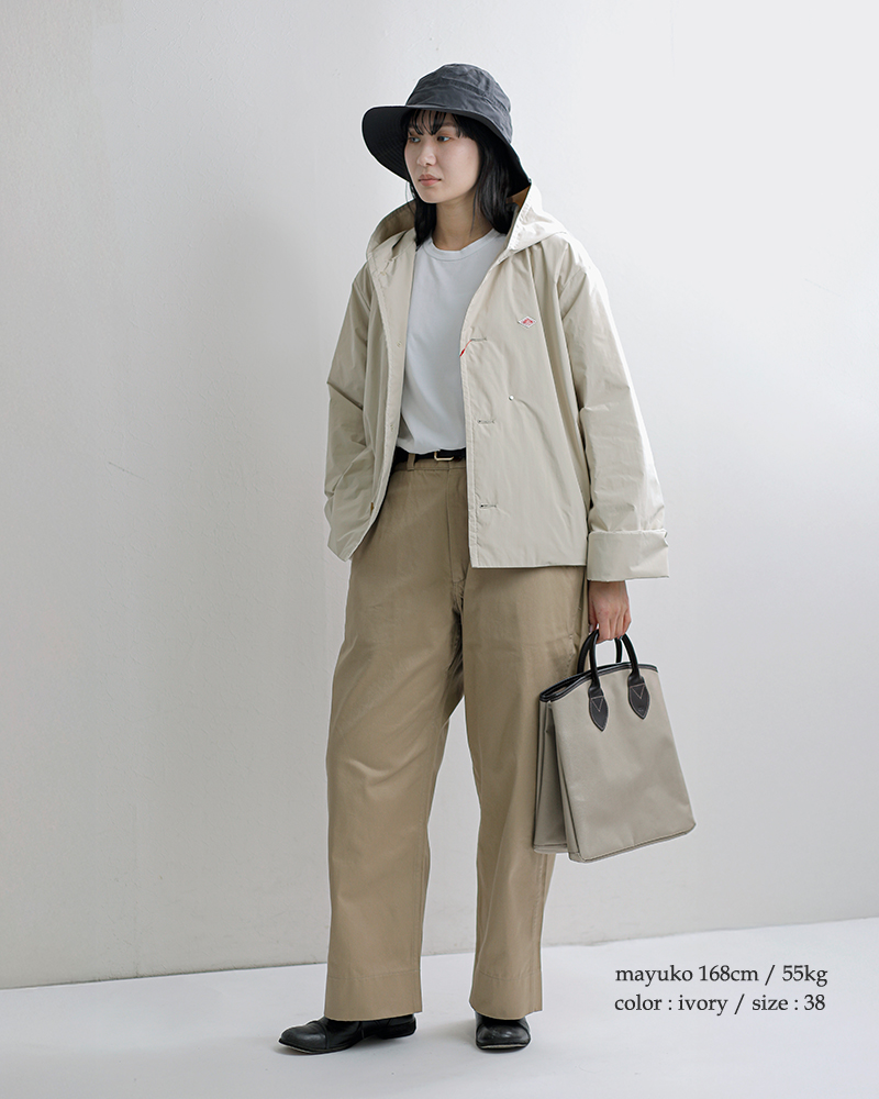 DANTON ダントン インサレーション ピーチタフタ フーデッド