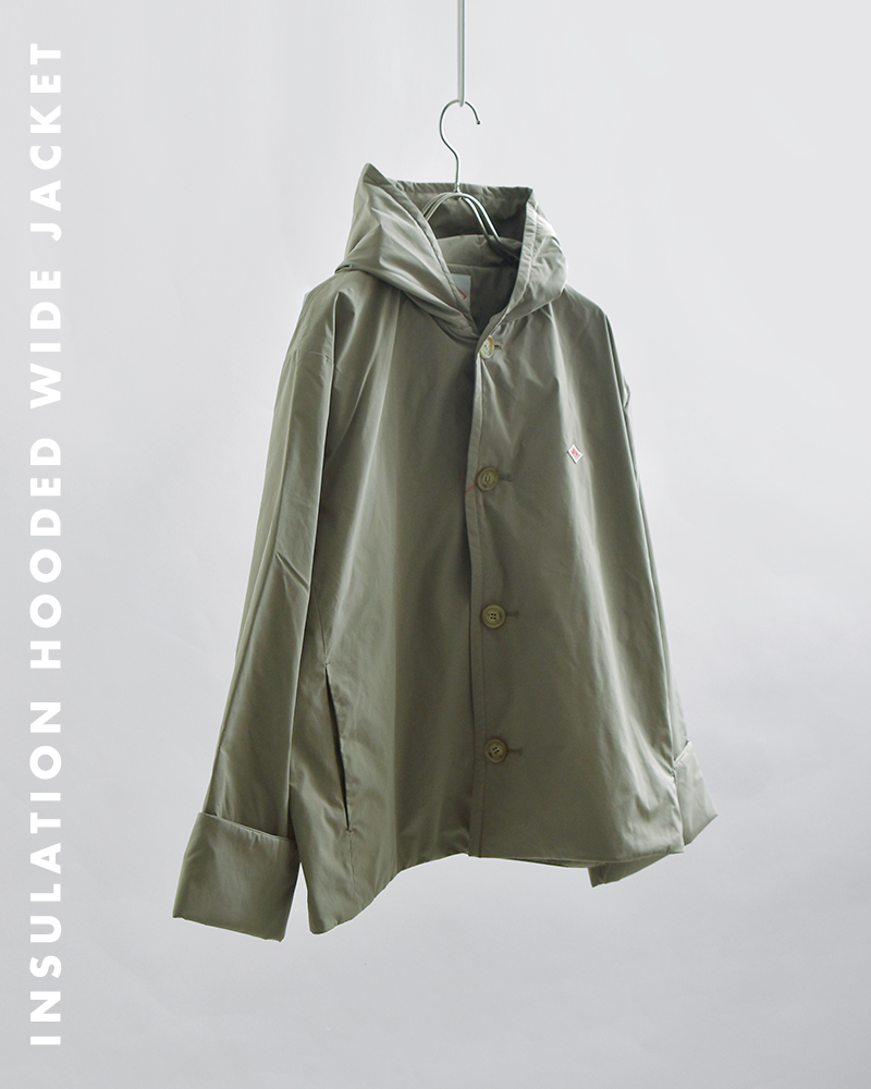 DANTON(ダントン)インサレーションピーチタフタフーデッドジャケットdt-a0673pnt-26ss