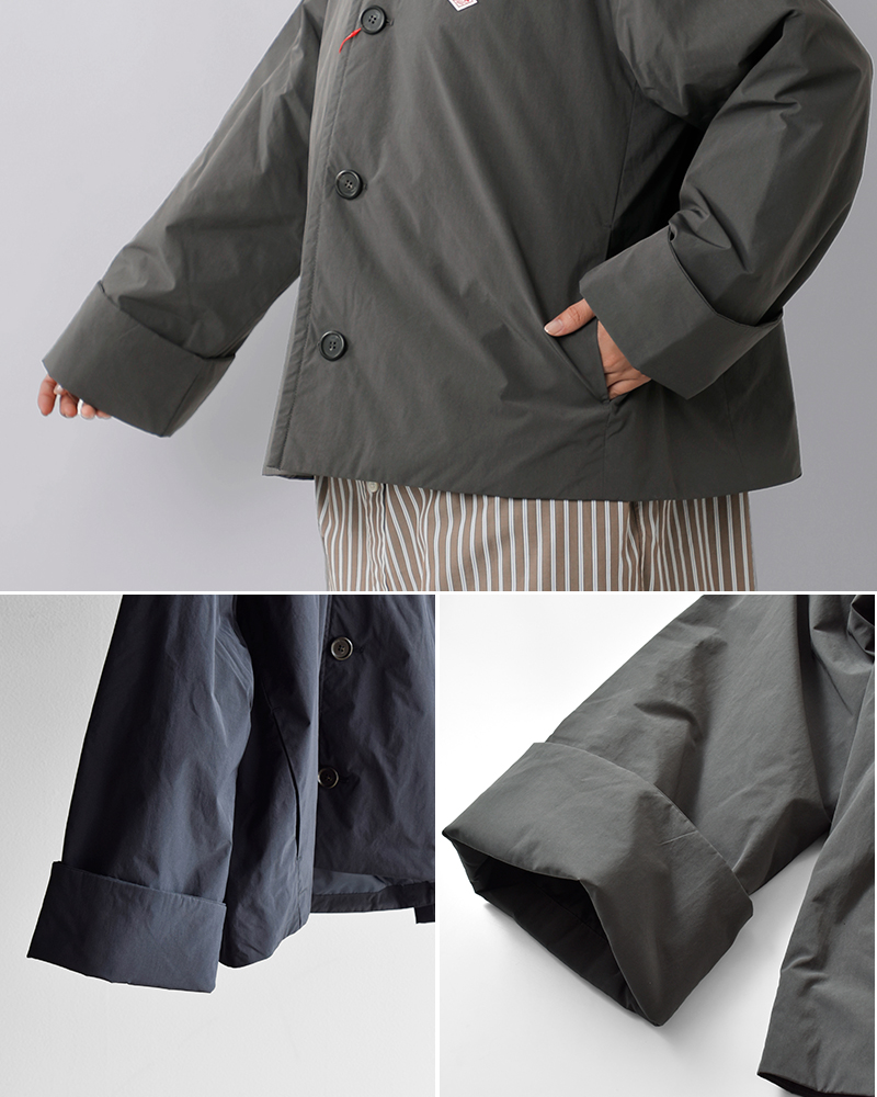 DANTON ダントン インサレーション ピーチタフタ フーデッド