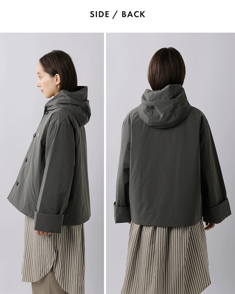 DANTON ダントン インサレーション ピーチタフタ フーデッド