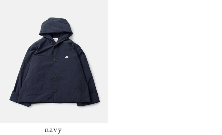 DANTON(ダントン)インサレーションピーチタフタフーデッドジャケットdt-a0673pnt-26ss