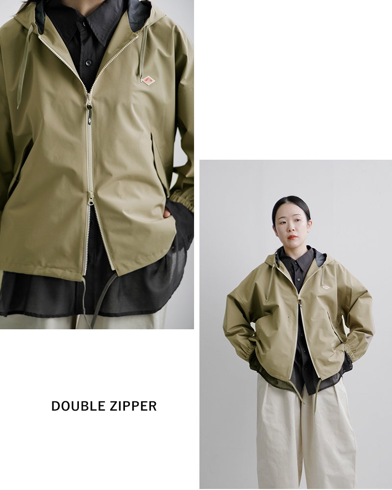 DANTON(ダントン)3レイヤーショートモッズジャケットdt-a0759tly