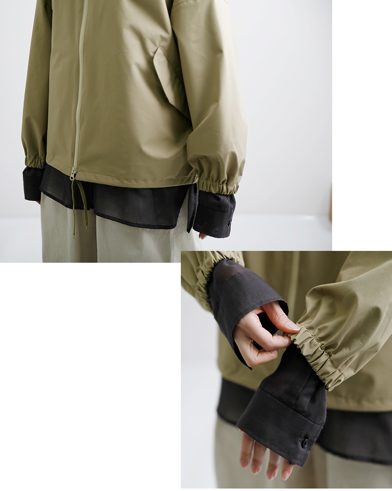 DANTON(ダントン)3レイヤーショートモッズジャケットdt-a0759tly