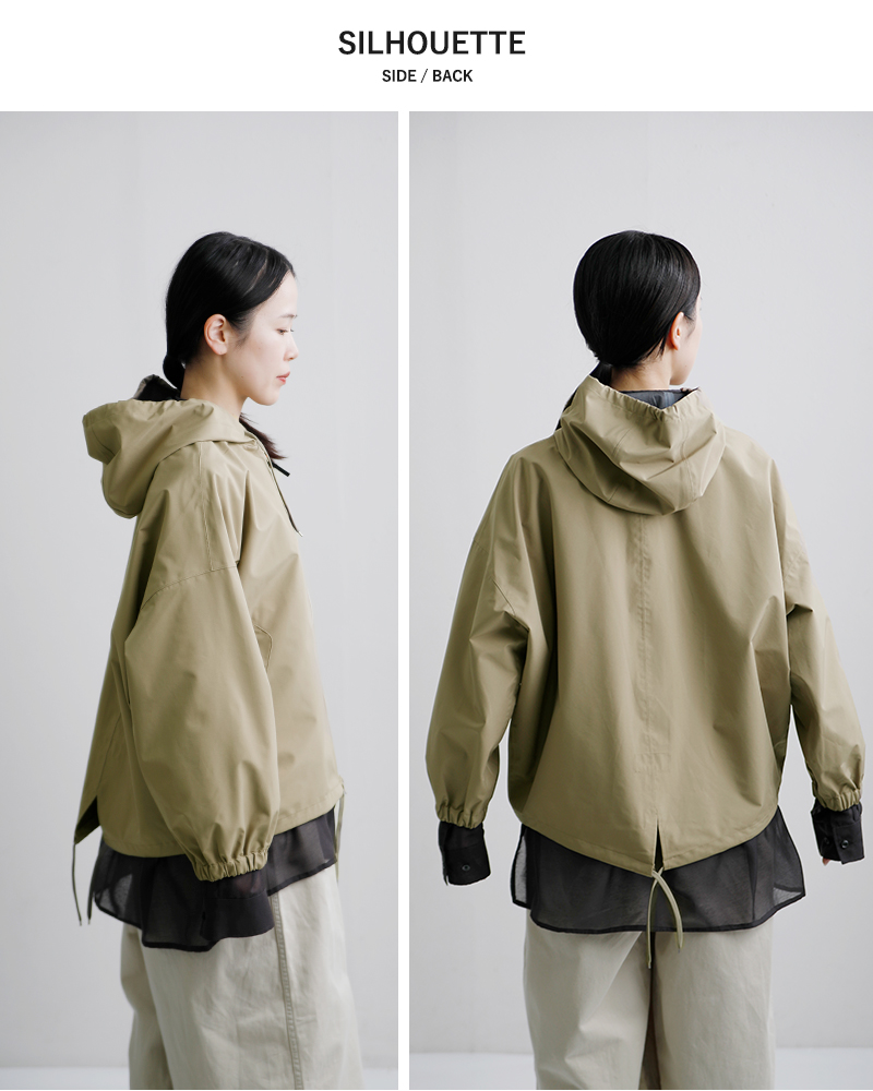 DANTON(ダントン)3レイヤーショートモッズジャケットdt-a0759tly