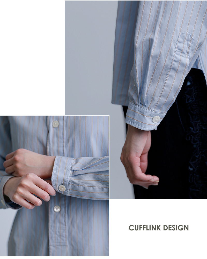 DANTON(ダントン)コットンポプリンバンドカラーシャツdt-b0341rpl