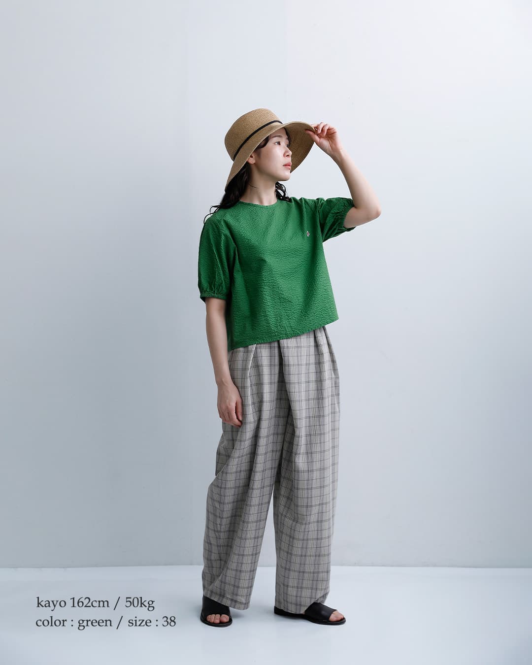 DANTONコットン プルオーバー 半袖シャツ dt-b0439ukk