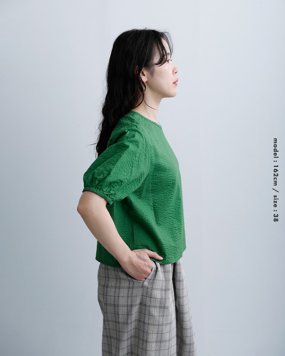 DANTONコットン プルオーバー 半袖シャツ dt-b0439ukk