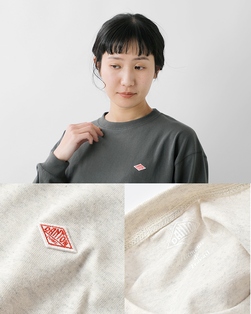 DANTON(ダントン)オープンエンドジャージースウェットTシャツdt-c0203tcb