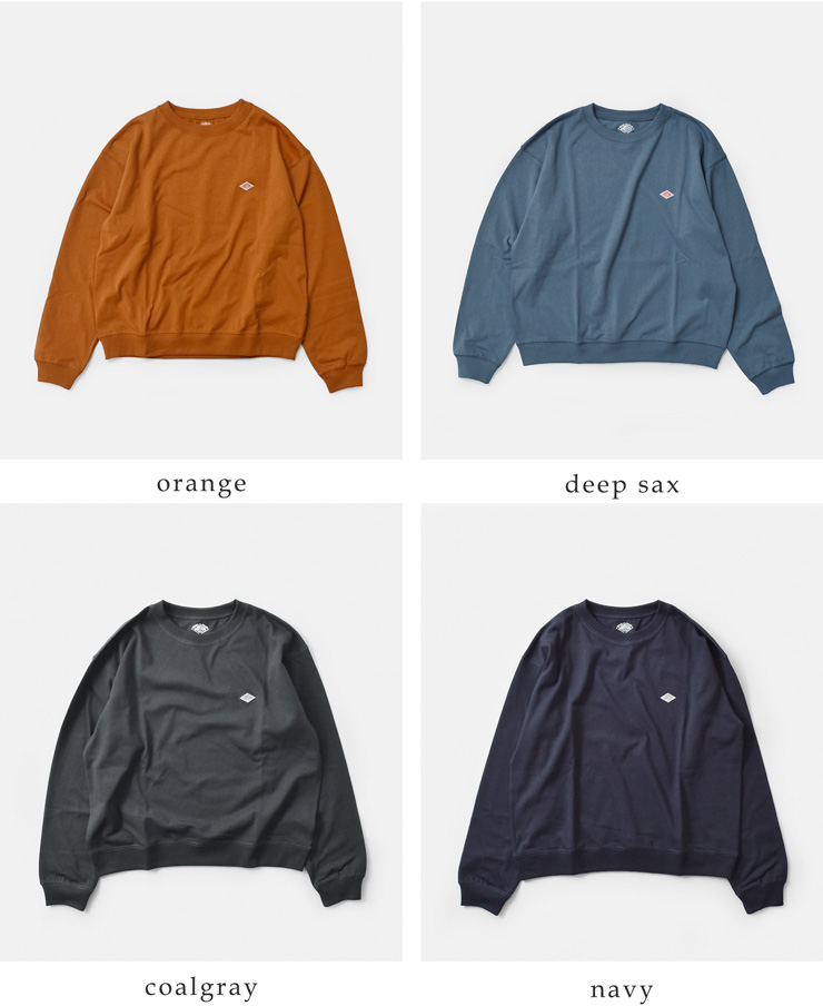 DANTON(ダントン)オープンエンドジャージースウェットTシャツdt-c0203tcb