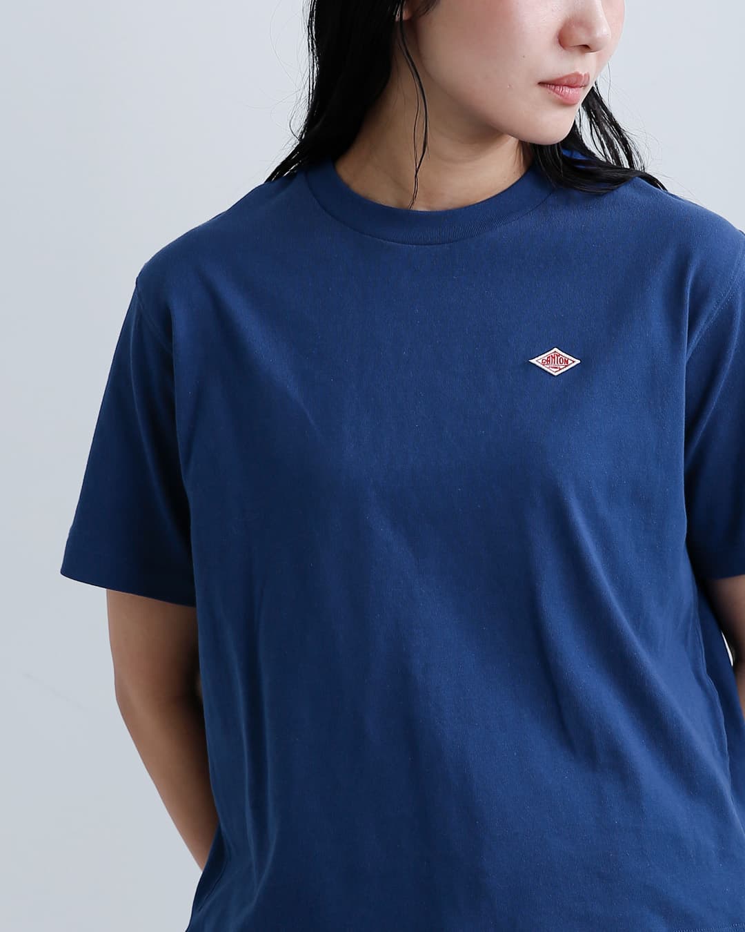 DANTONコットン天竺 半袖Tシャツ