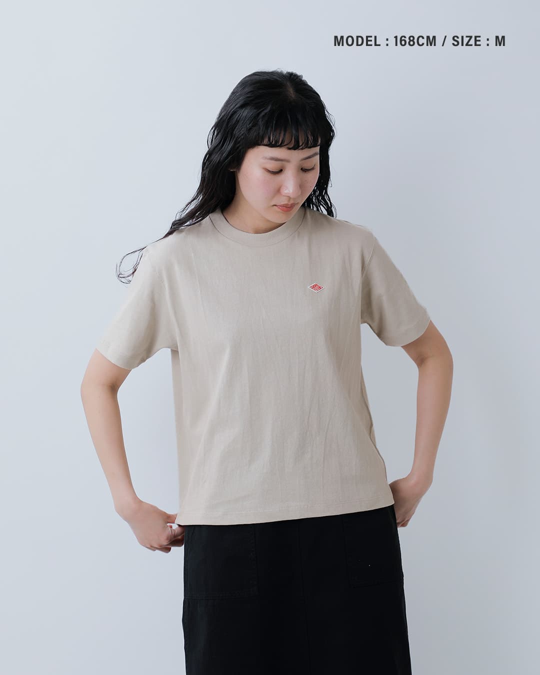 DANTONコットン天竺 半袖Tシャツ